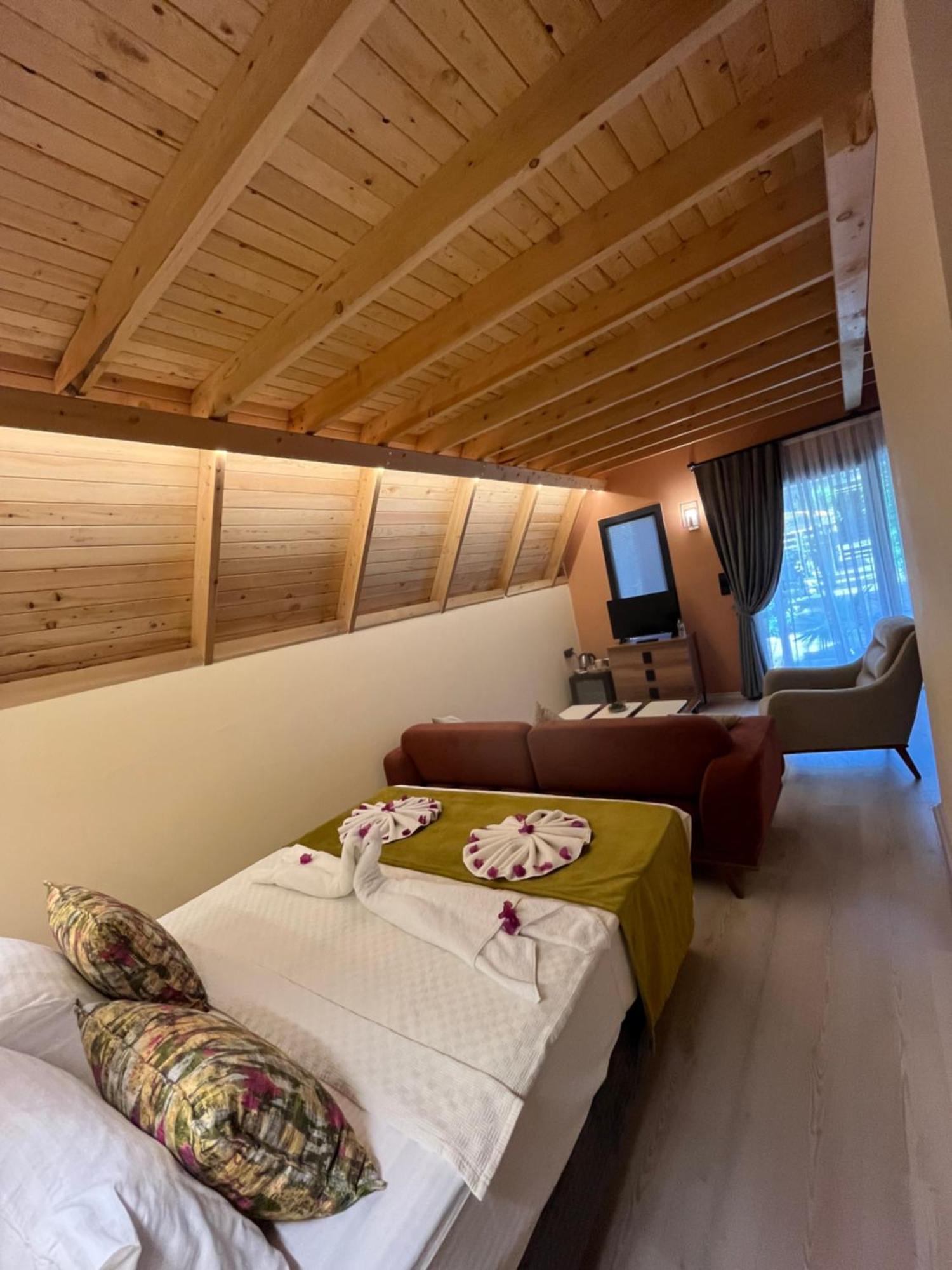 Oba Beach Hotel Oludeniz Bagian luar foto